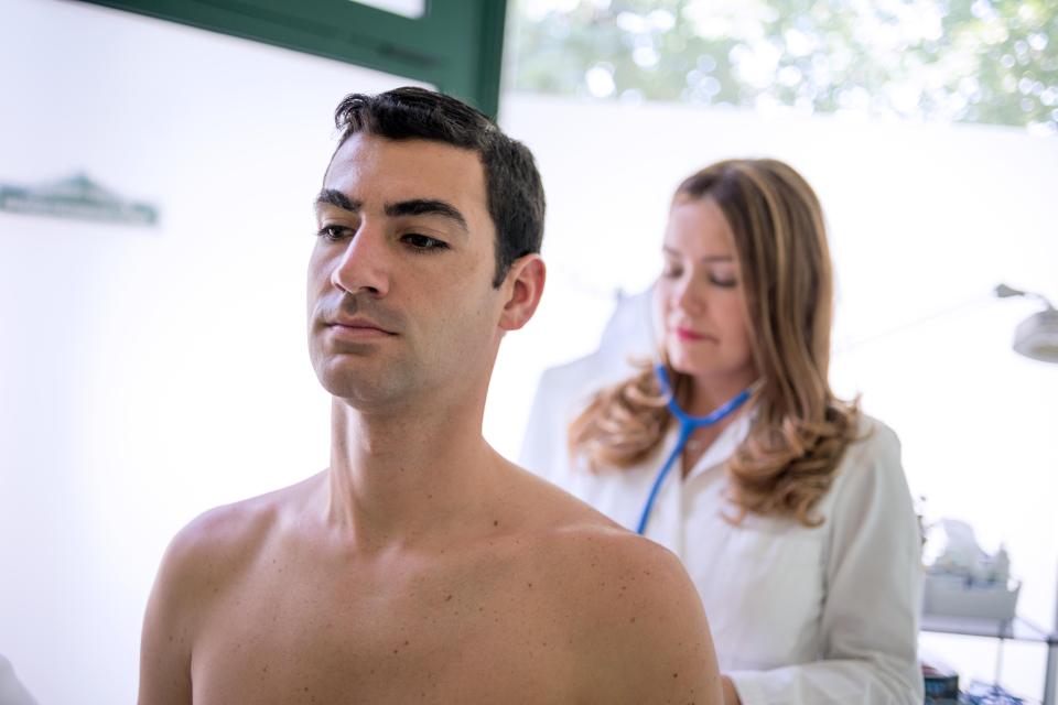 The procedure involved laser beams being fired through fibres inserted into the prostate to kill tumour cells