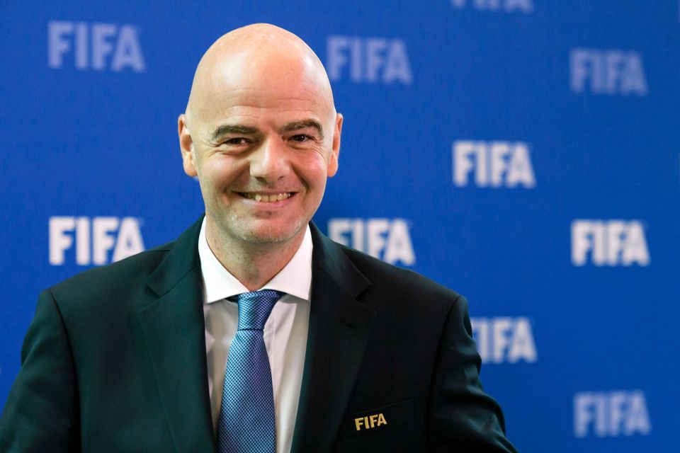  Gianni Infantino became Fifa president this summer