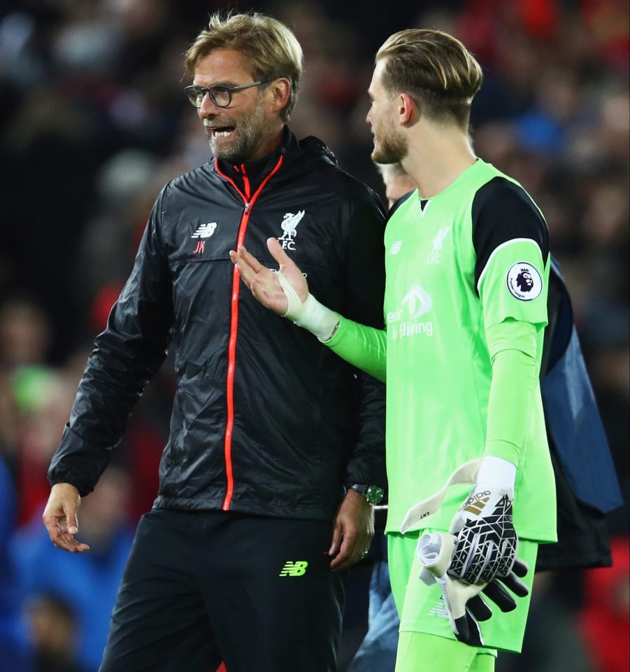  Loris Karius will be dropped ahead of Middlesbrough clash