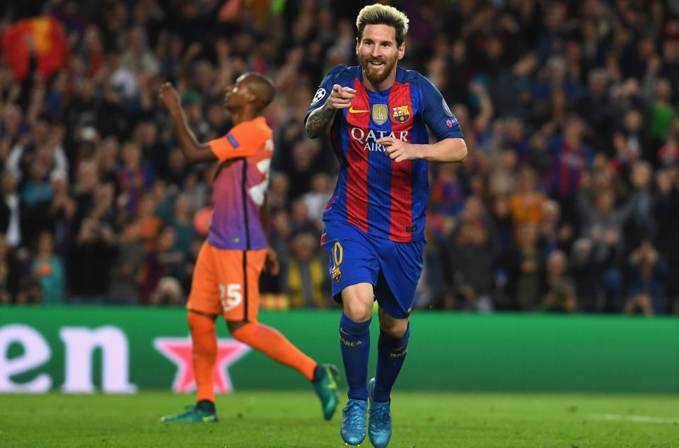  Lionel Messi is has scored nine goals in Champions League so far this season