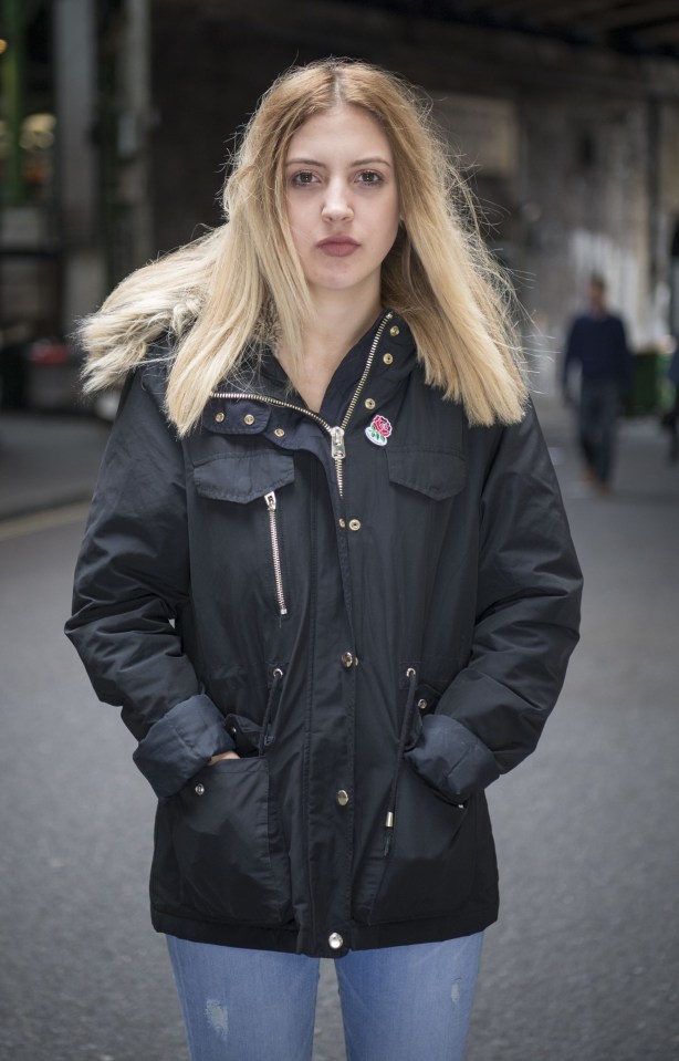  Amelie was confronted by the bully in an alleyway and the attack spilled onto a busy road - with teens filming the assault on their phones