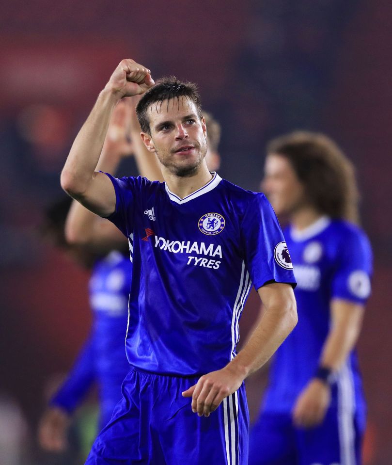  Chelsea's Cesar Azpilicueta after the Premier League match at St Mary's Stadium, Southampton