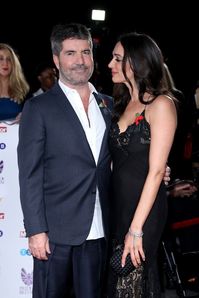  Simon was due to present the charity event with Lauren