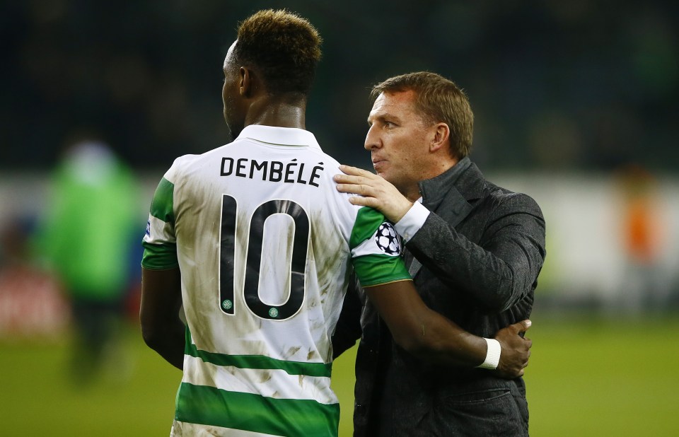  Celtic boss Brendan Rodgers will fight to keep Moussa Dembele next season