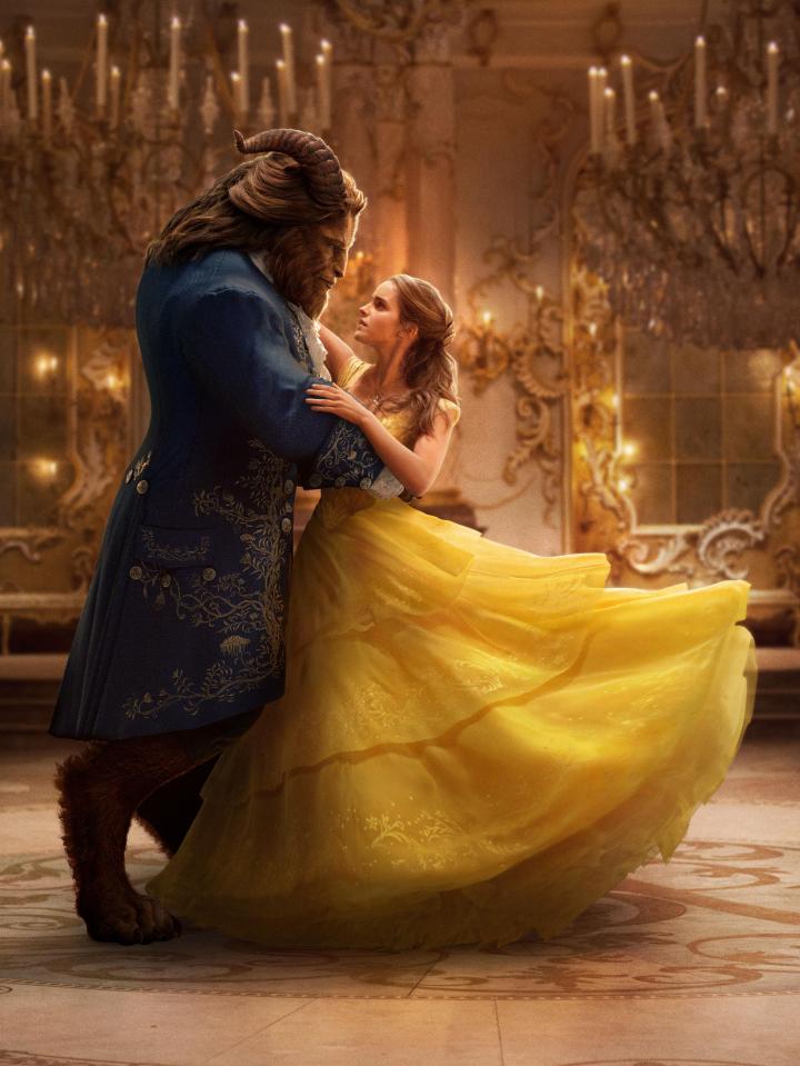  Emma Watson seen dancing with The Beast