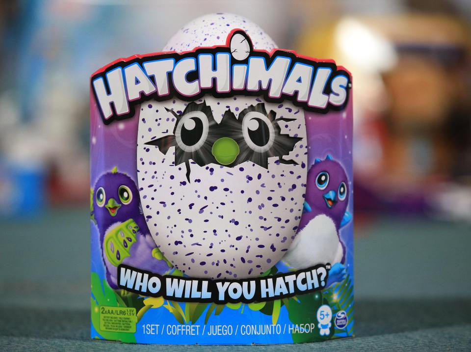  Hatchimals were the best-selling toy this Christmas and sold out at many retailers