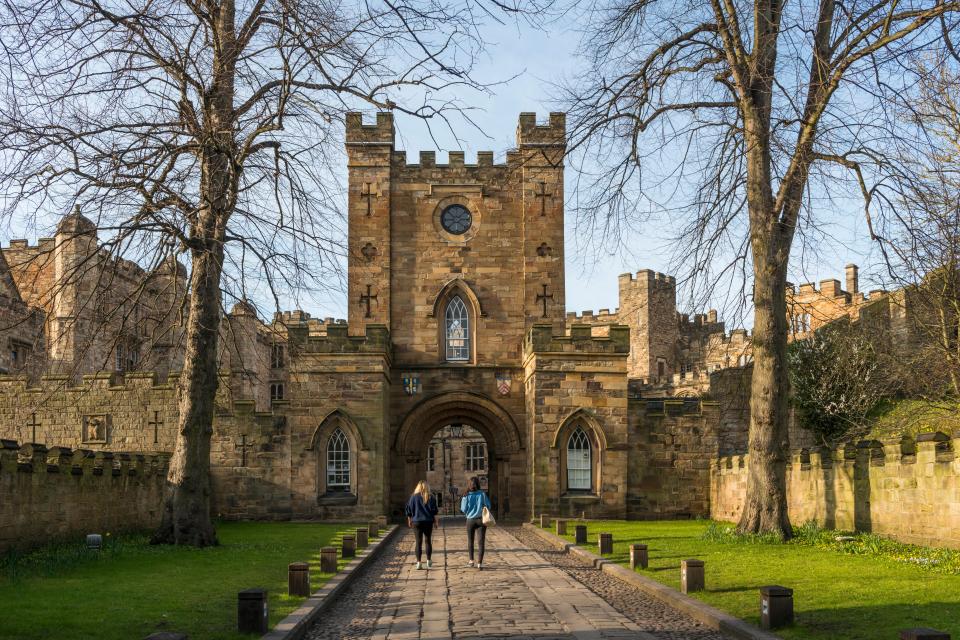  One of the gates to Durham Castle, now Durham University student accommodation - not suggested to be where the alleged rape took place