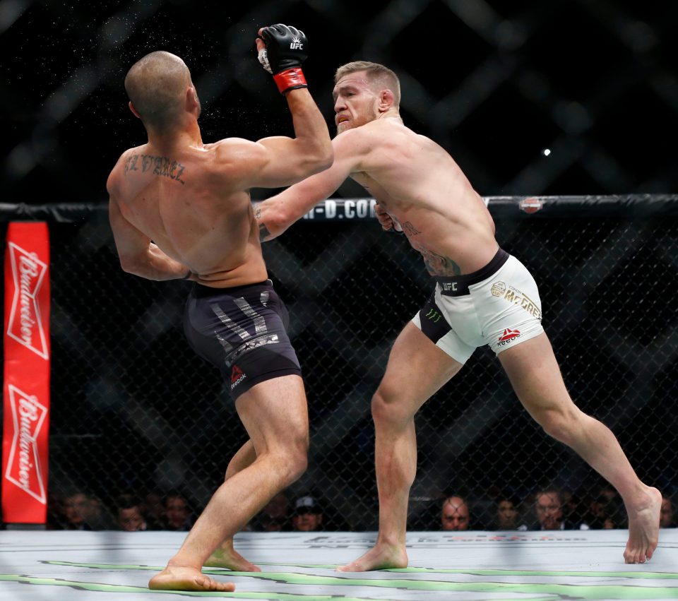 McGregor has shown in many of his fights that he relies on his superior boxing skills to that of his opponents