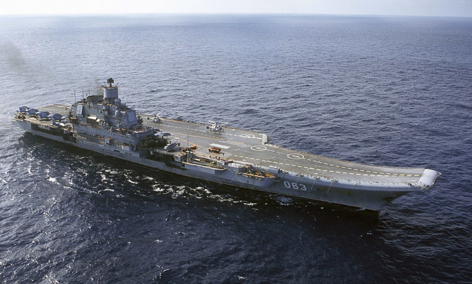  Admiral Kuznetsov is apparently failing in its main purpose ...being an aircraft carrier