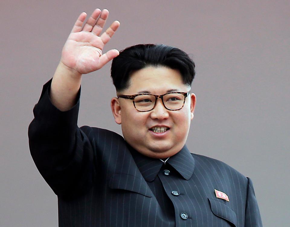  North Korea's Kim Jong-un, who is another leader with surprisingly small hands