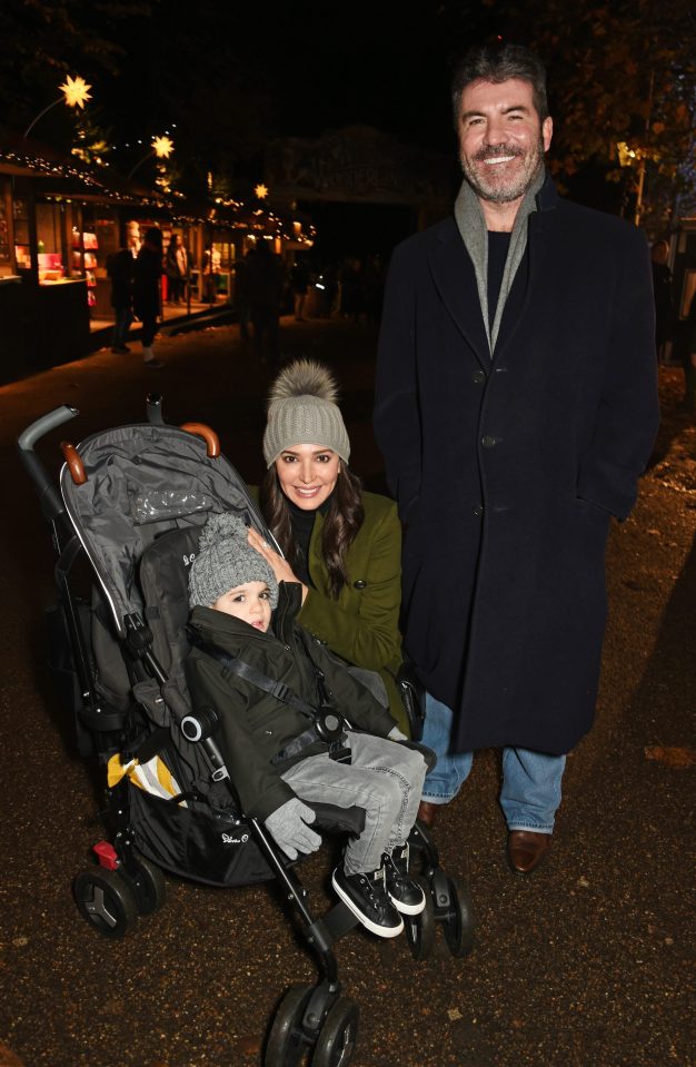  Simon welcomed son Eric on Valentine's Day in 2014 with partner Lauren Silverman