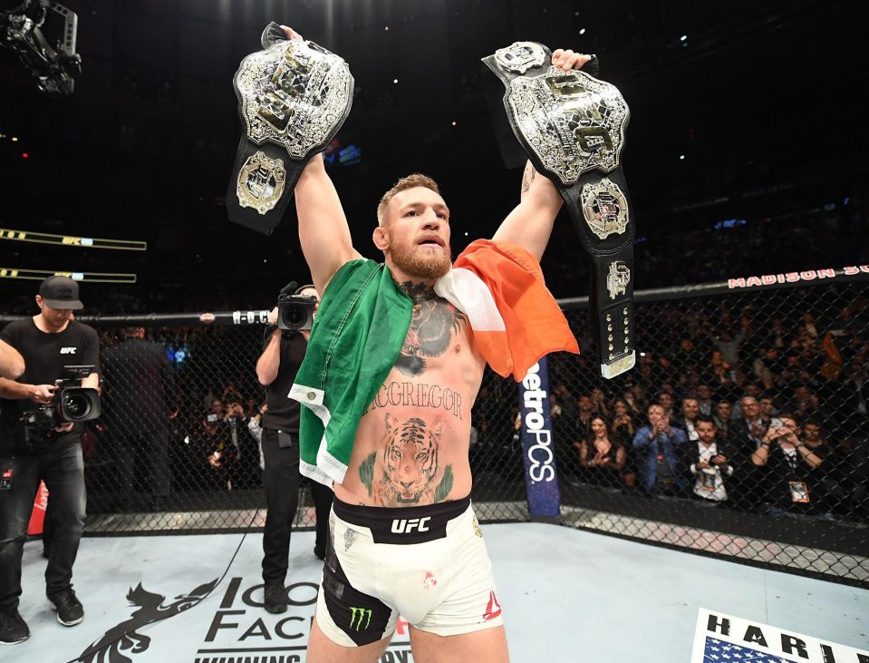  McGregor is the biggest name in UFC