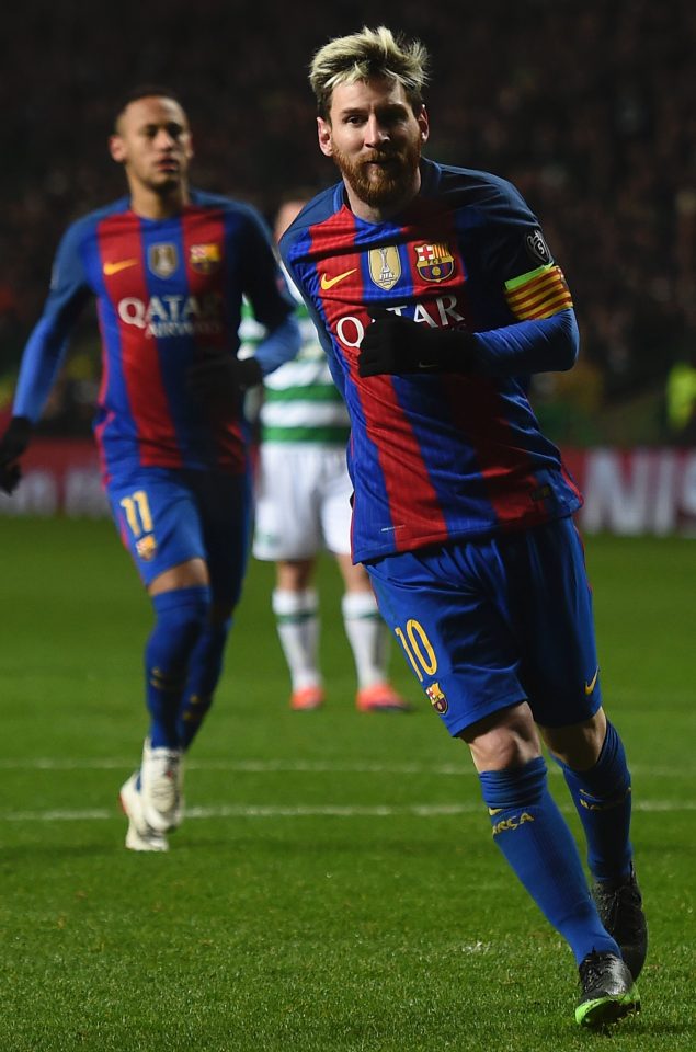  Lionel Messi has been as prolific as ever this year for Barcelona