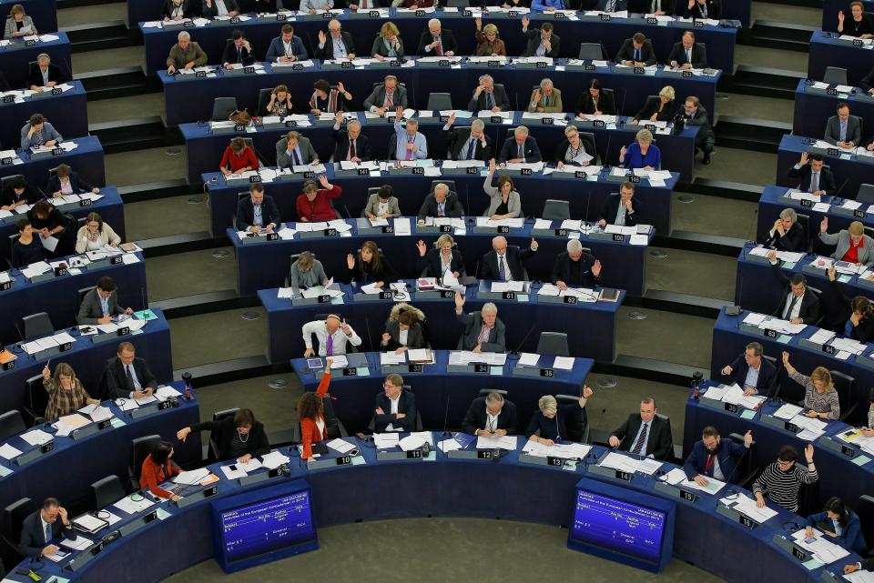 a wave of amendments to proposals for post-Brexit changes to the European Parliament