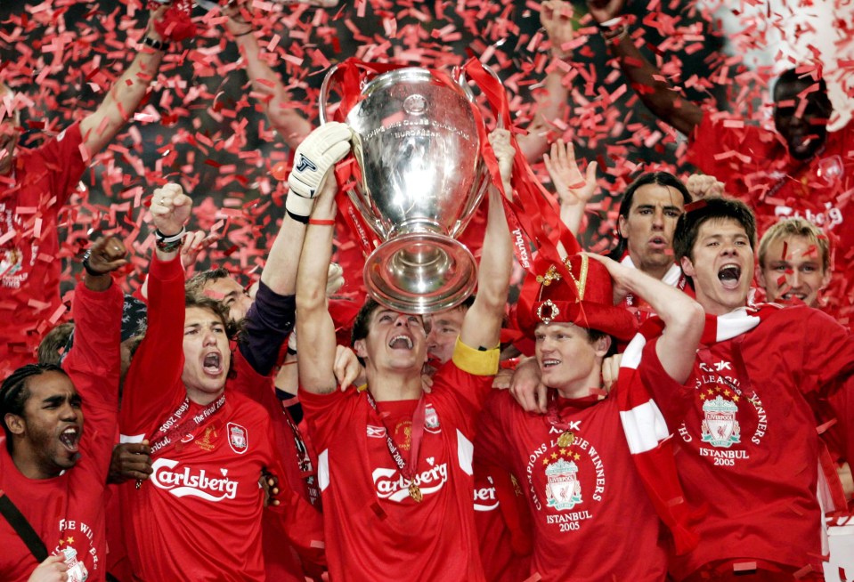  Steven Gerrard's Liverpool career including famous 2005 Champions League win