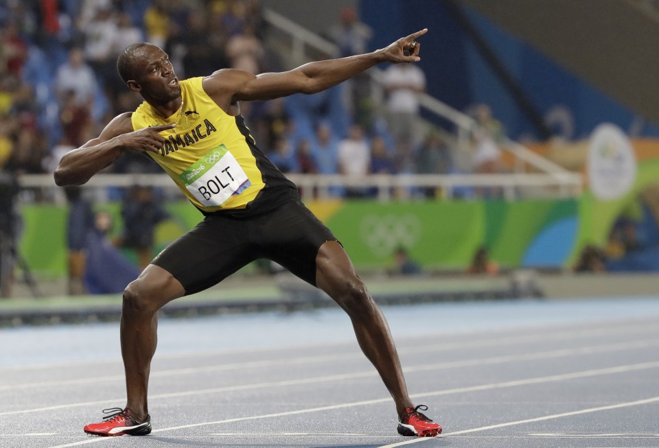  Will the famous celebration by 100m sprint king Usain Bolt be back on show in his farewell Championships?