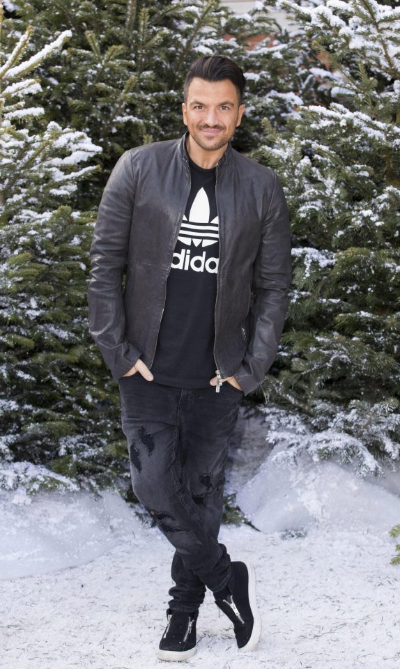  Peter Andre wants to get fit in the new year