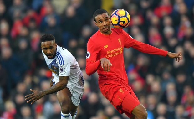 Sunderland's Jermain Defoe (left) and Liverpool's Joel Matip in action during the Premier League match at Anfield, Liverpool. PRESS ASSOCIATION Photo. Picture date: Saturday November 26, 2016. See PA story SOCCER Liverpool. Photo credit should read: Dave Howarth/PA Wire. RESTRICTIONS: EDITORIAL USE ONLY No use with unauthorised audio, video, data, fixture lists, club/league logos or "live" services. Online in-match use limited to 75 images, no video emulation. No use in betting, games or single club/league/player publications.