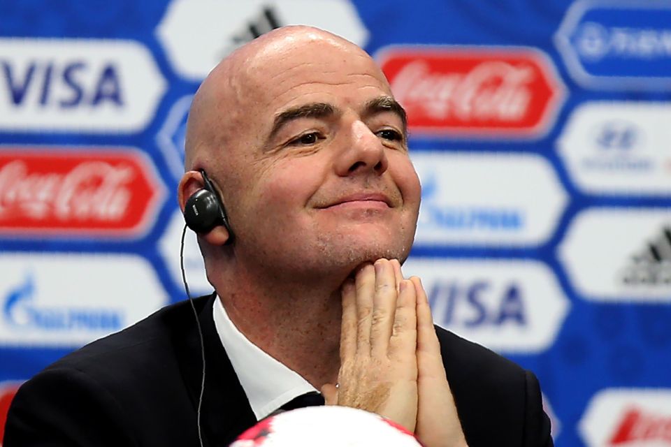 Fifa president Gianni Infantino wants a 48-team World Cup