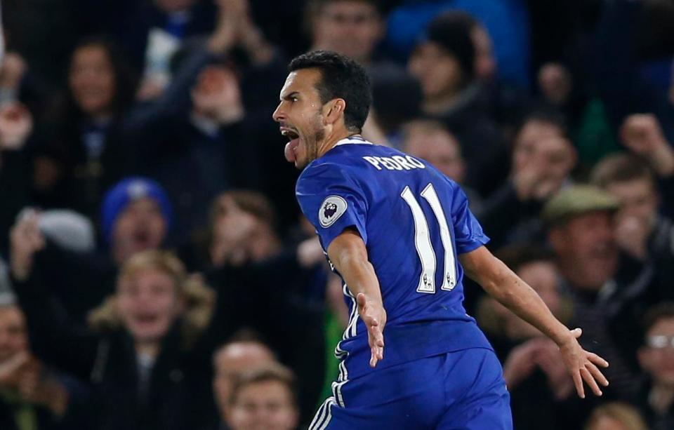  Pedro has found form under new boss Antonio Conte