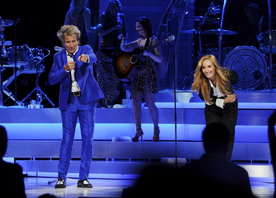  Rod Stewart invited his daughter Ruby to join him in Las Vegas back in 2013 and now she is his support act with her band The Sisterhood