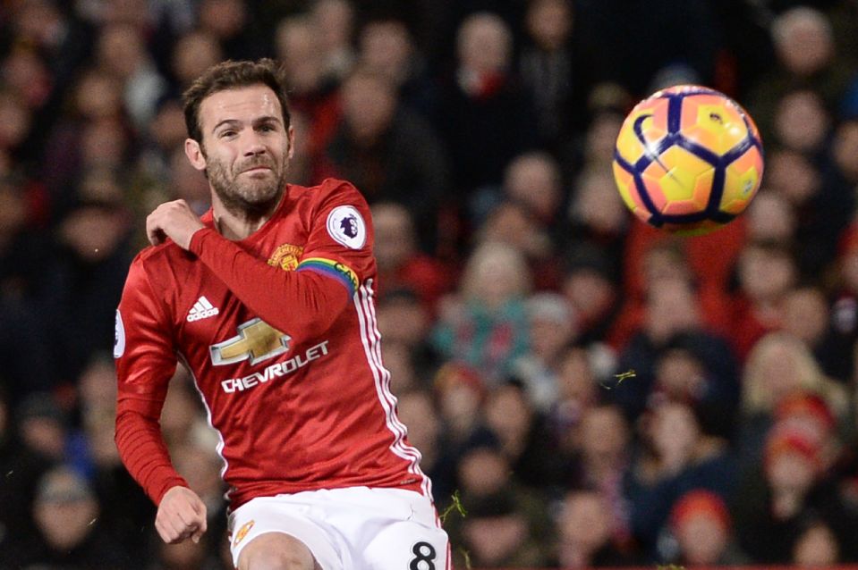  Juan Mata needs to play in the middle, according to Sky pundit Gary Neville