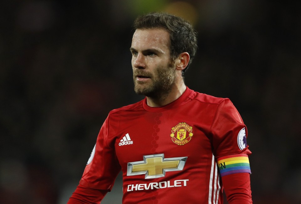  WHAT'S THE MATA?: Midfield star also doesn't make it into United's most exclusive clique