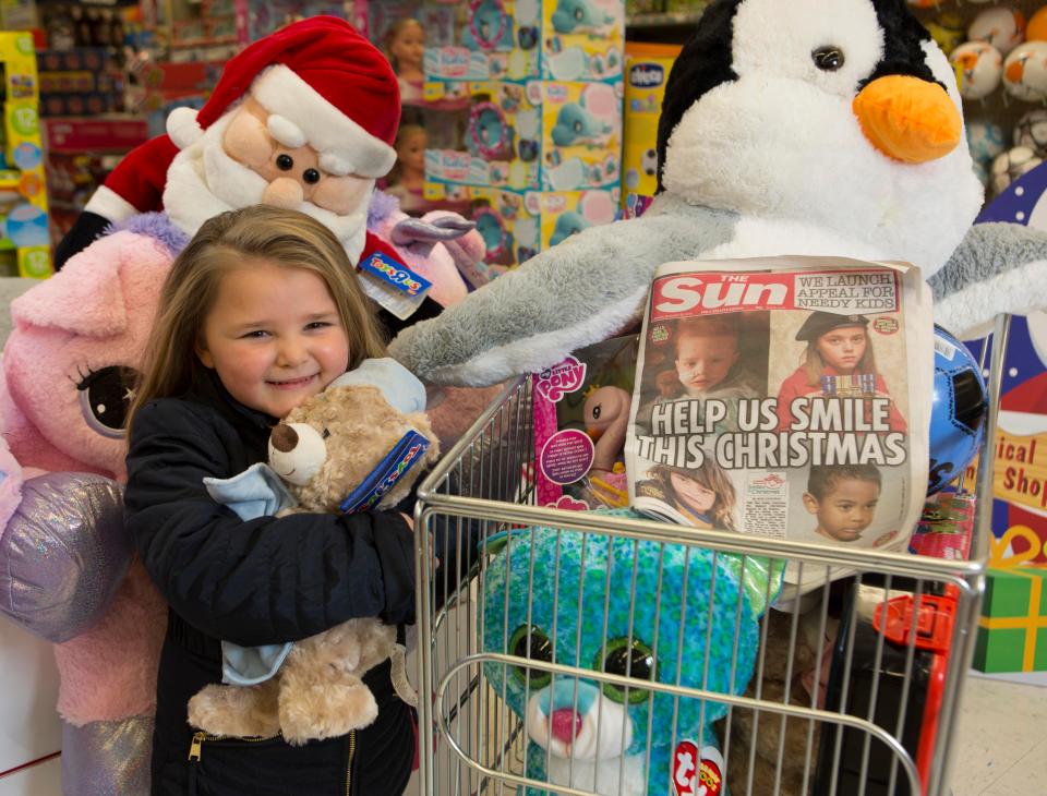  The Sun's Smiles at Christmas campaign helps four different charities