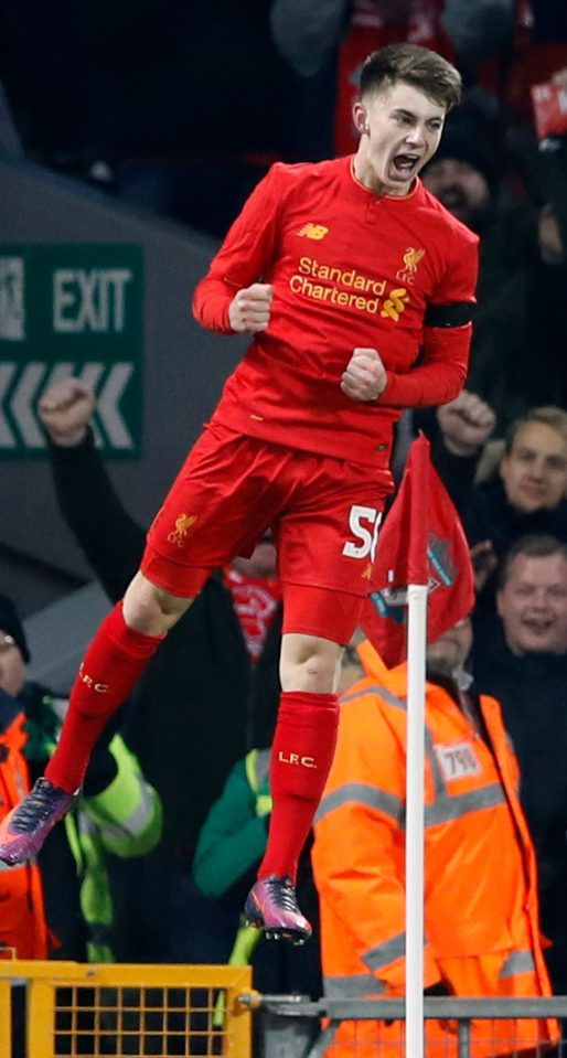  Ben Woodburn became Liverpool's youngest ever scorer