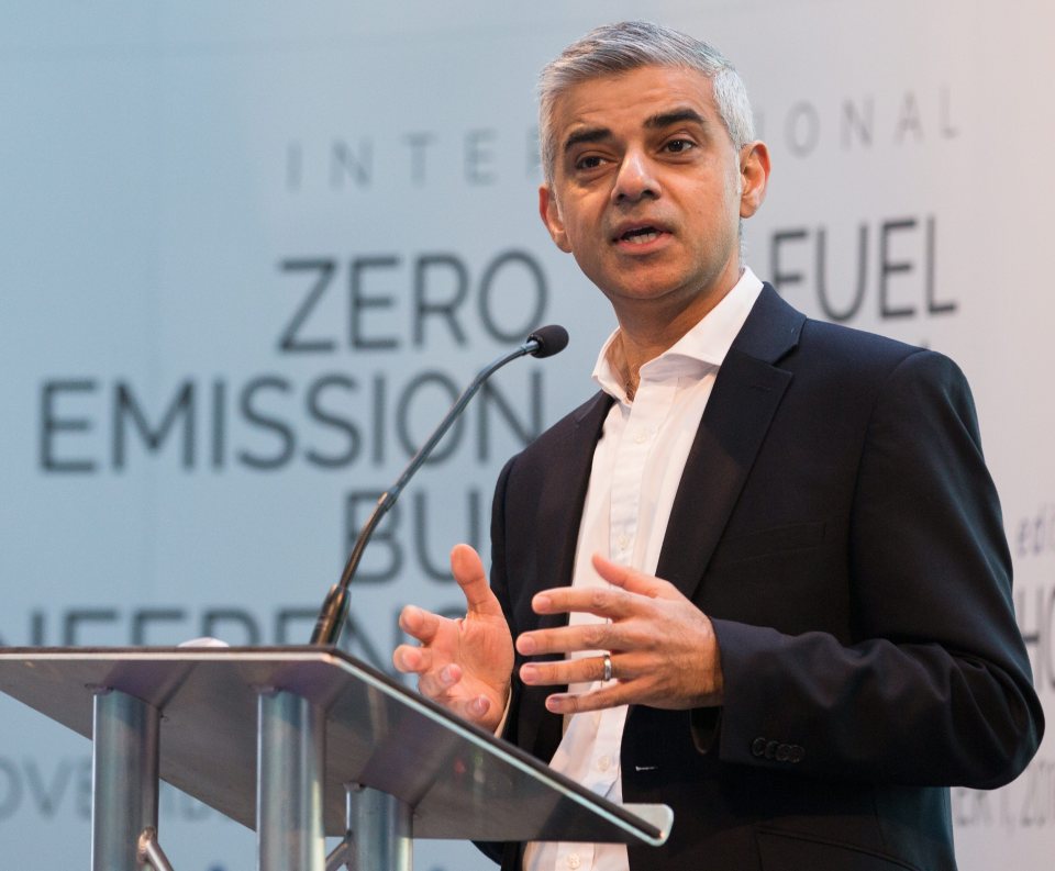  Mayor of London, Sadiq Khan (pictured), decided to put up the warnings so Londoners could take necessary measures to 'protect themselves'