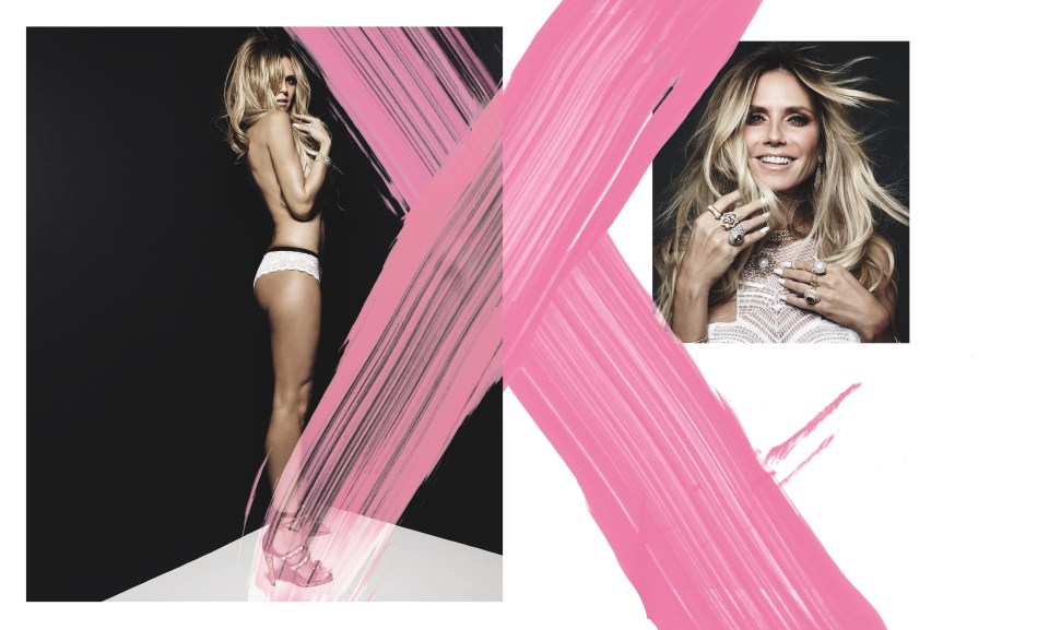  Heidi Klum goes topless in her latest magazine shoot