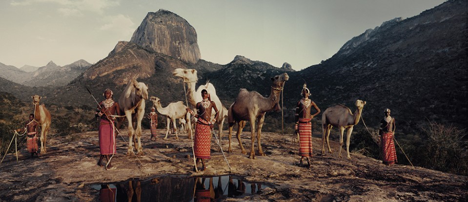  Lelesas, Louelen, Lewangu, Lepokodou, Loingu and Nyerere pictured in the Ndoto Mountain Range in Kenya, 2010