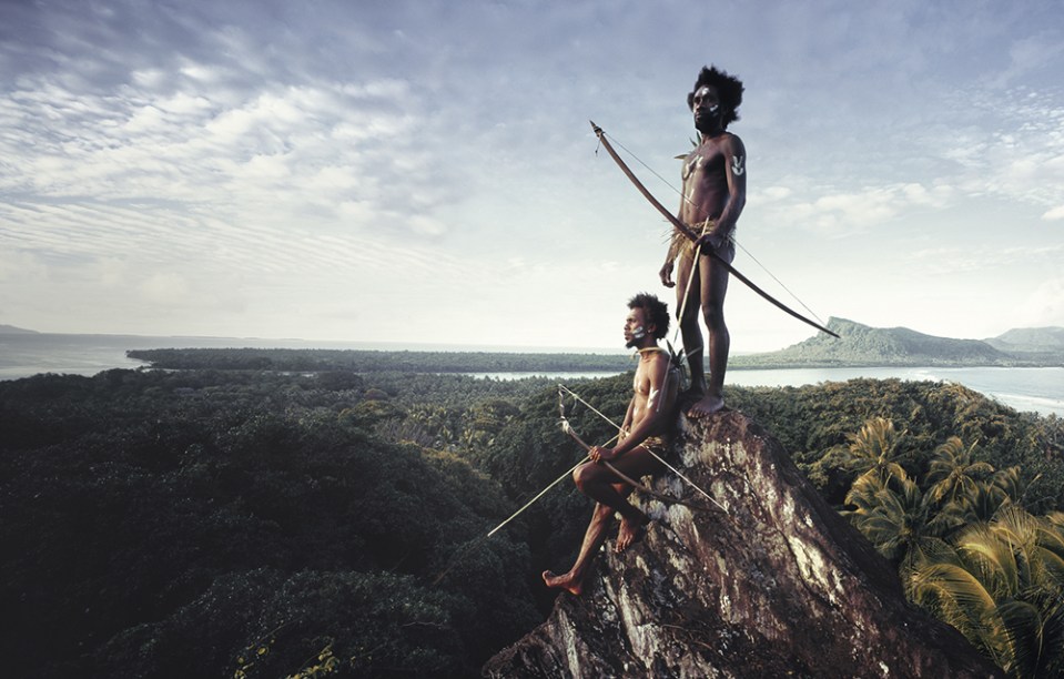  This picture of the rock of RahRah lava Island, Torba Province Vanuatu Islands taken in 2011 is part of Jimmy Nelson's new book