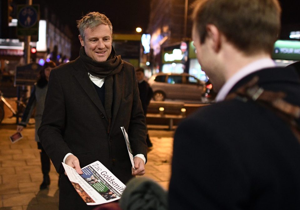  Zac Goldsmith is hoping to hold off the Lib Dem challenge in today's Richmond Park by-election