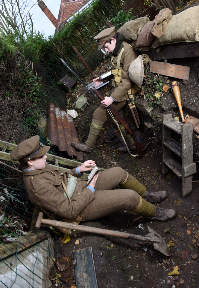  The brothers have even spent the night out in the trench to go someway towards experiencing the conditions of the Somme