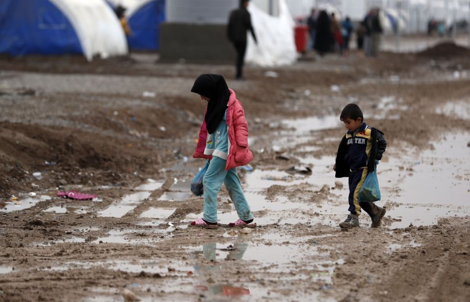  Major storms have wreaked fresh hell on thousands of families who are now trapped in squalid refugee camps