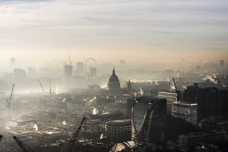  Bus stops and Tube stations in London featured air quality alerts for the first time today