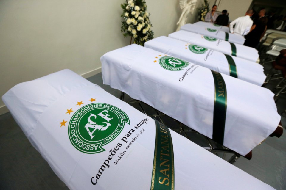  Coffins have been prepared for victims of the tragic plane crash this week