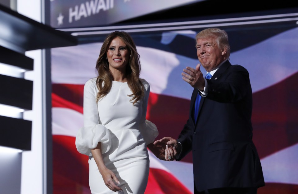 Melania Trump, Donald Trump