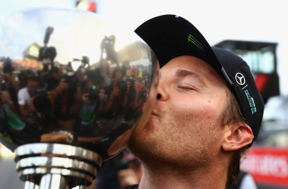 The news has come out of the blue, only days after Rosberg won the Formula 1 world title