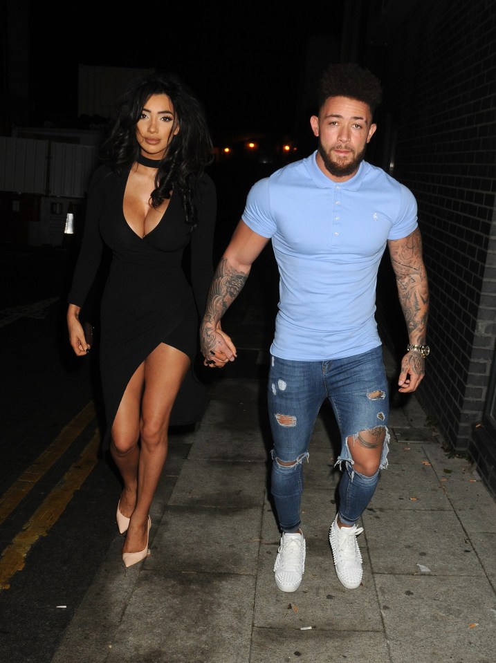  Rumoured fiancés Chloe Khan and Ashley Cain went out clubbing in London together Friday