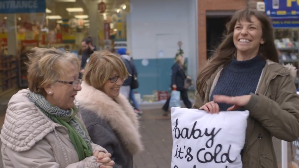  Poundland's stripped back advert is filmed on the high street