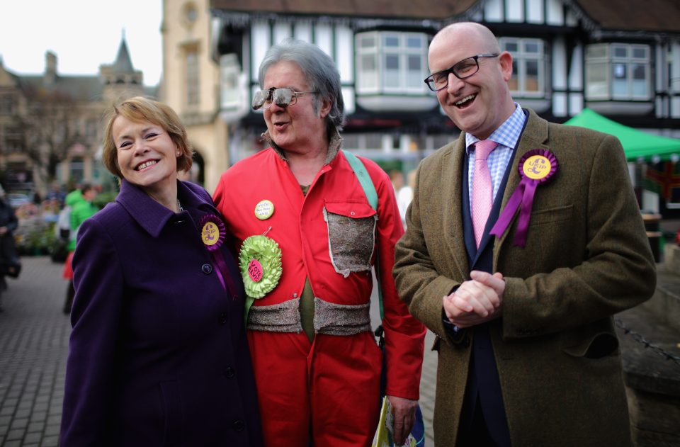  Nigel Farage and new leader Paul Nuttall canvassed voters and drummed up support for their candidate