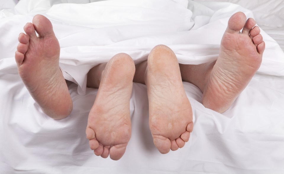  You might want to re-think those bare feet when it comes to having the best time in bed