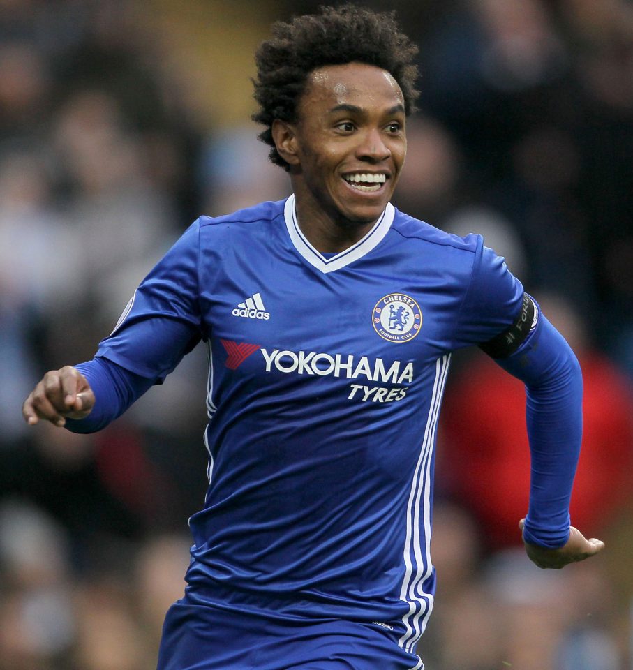  Willian is happy at Stamford Bridge