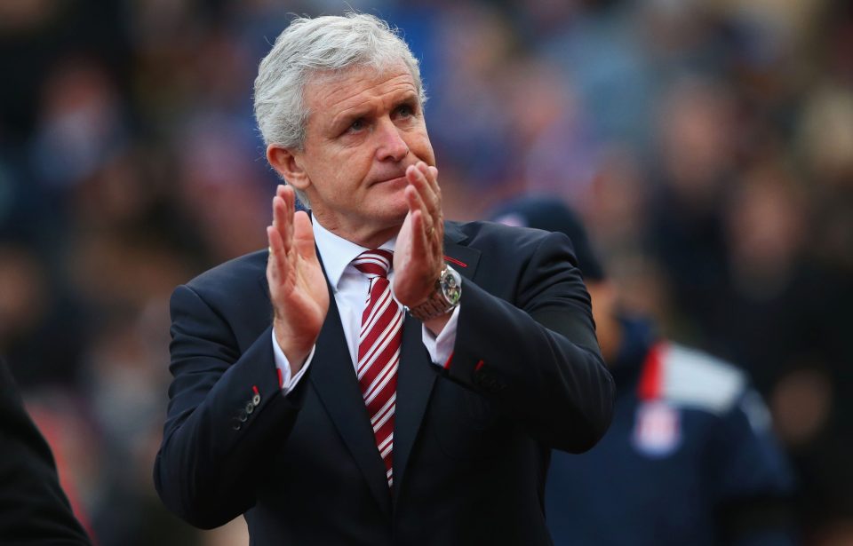  Mark Hughes despite Arsenal defeat has enjoyed excellent turnaround after Stoke's disappointing start