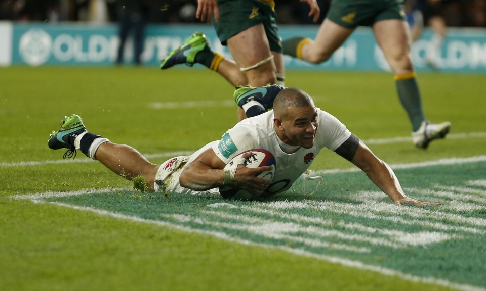  Jonathan Joseph's stunning display saw him score two tries