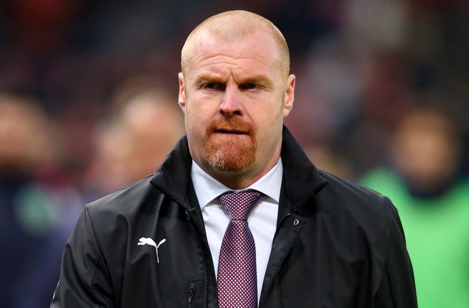  Sean Dyche desperately needs Burnley to win.