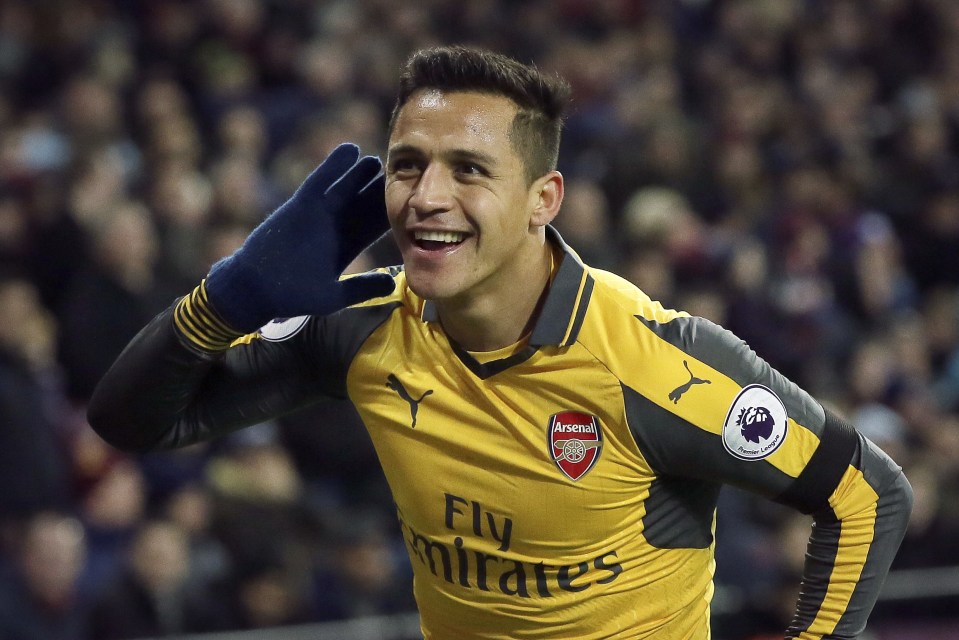  Alexis Sanchez stole the show at the London Stadium with a splendid hat-trick