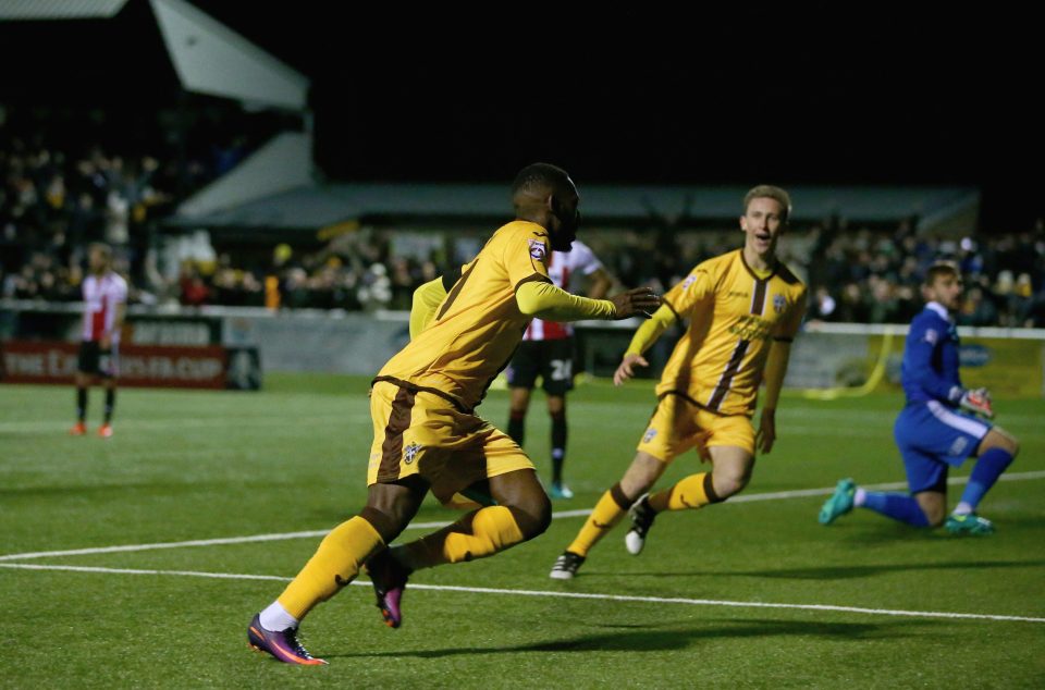  Sutton stunned Cheltenham in the FA Cup 2nd Round